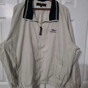 Tommy Hilfiger Cream Windbreaker for Men